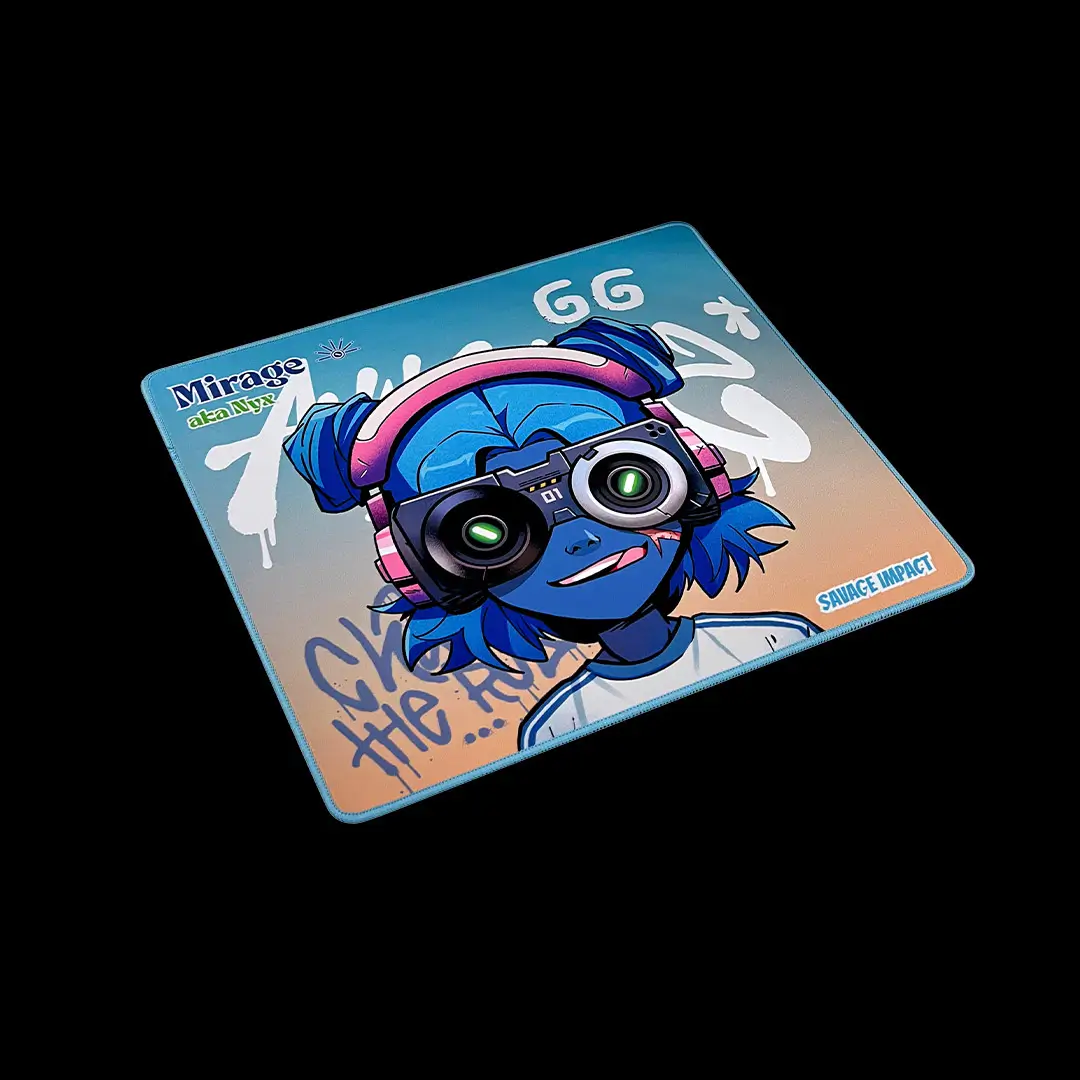 Mouse PAD A4TECH BP-45W Nyx Mirage gaming Bloody cauciuc si material textil 454x400x5mm [2]