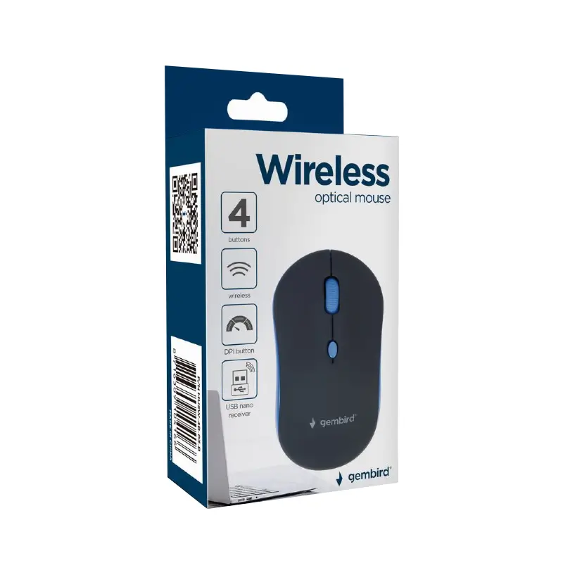 Mouse wireless USB 1600DPI GEMBIRD MUSW4B03B – IoElectronice.ro [3]