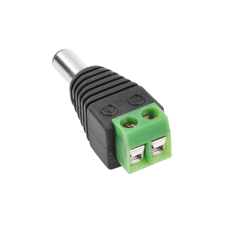 Mufa alimentare DC 2.1x5.5 tata prindere cu șurub regletă – IoElectronice.ro [2]