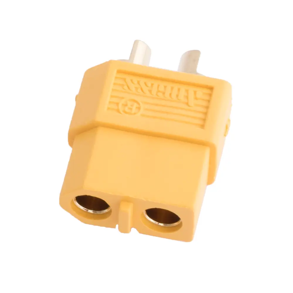 Mufe AC-DC - Mufa alimentare DC XT60 mama pin 2 pe cablu cu lipire 30A 500V AMASS XT60-F – IoElectronice.ro