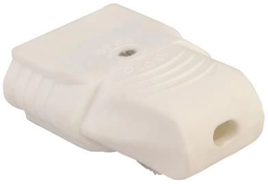 Mufa mama euro iesire dreapta 2.5A 250V alb Well – IoElectronice.ro [2]