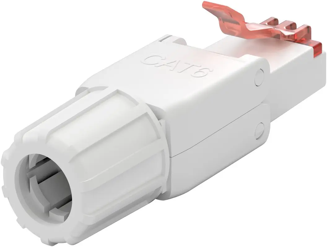 Mufa rețea RJ45 8P8C UTP Cat6 Goobay 65942, conectare fără scule, AWG22-24, standard 250MHz. [3]