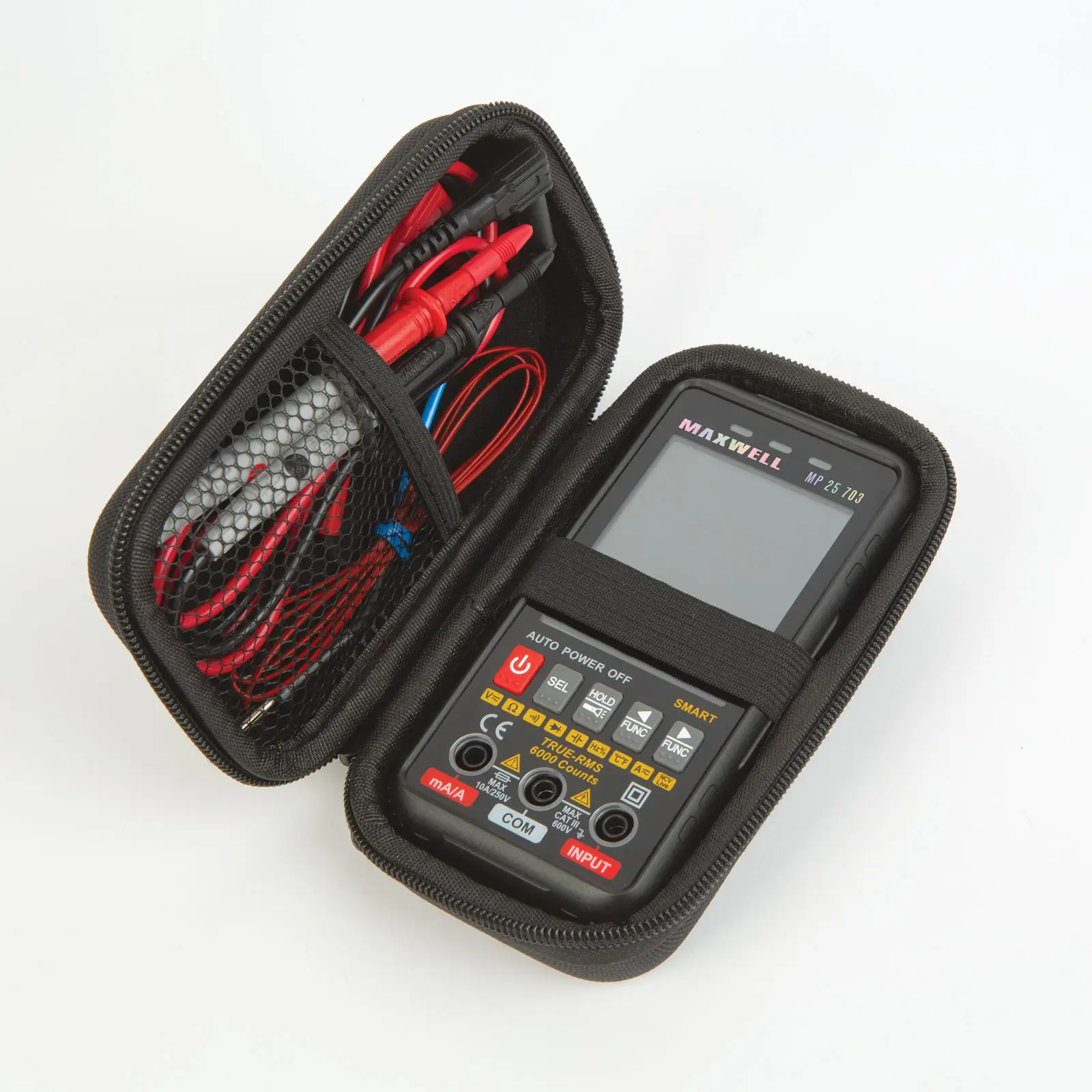 Multimetru automat MAXWELL 25703 cu afișaj color 3" și alimentare 4x AAA – IoElectronice.ro [2]