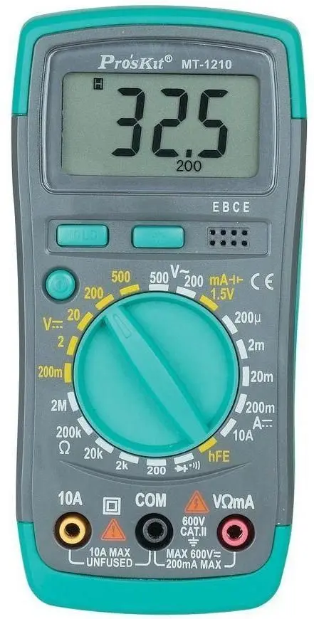Multimetru digital 6 funcții Pro'sKit MT-1210 – IoElectronice.ro [2]