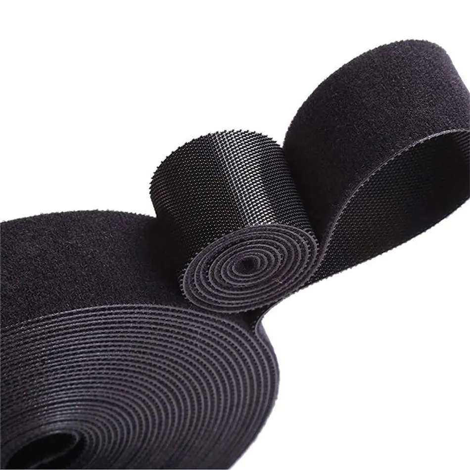 Accesorii birou - Organizator de cabluri Banda Velcro Well 3m x 1.5cm negru ORG-CABLE-T0103BK-WL – IoElectronice.ro