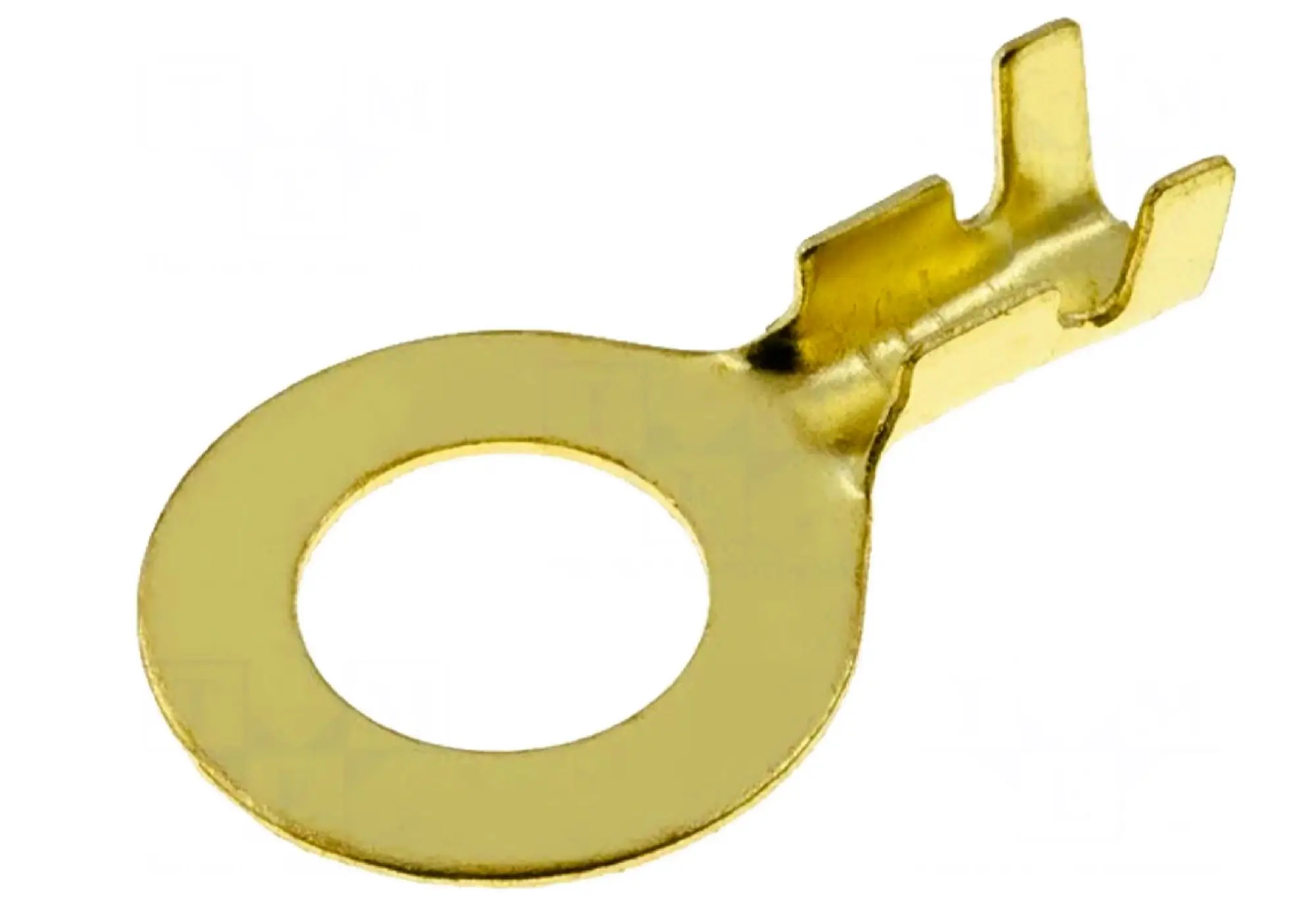 Mufe papuci - Papuc terminal inelar neizolat M8 0.8-2.5mm2 pe cablu crimpare 4CarMedia KON-M8 - IoElectronice.ro