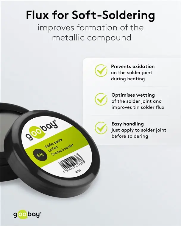 Pasta de lipit 50g din clorura de zinc pentru lipire componente electronice 45238 Goobay – IoElectronice.ro [4]