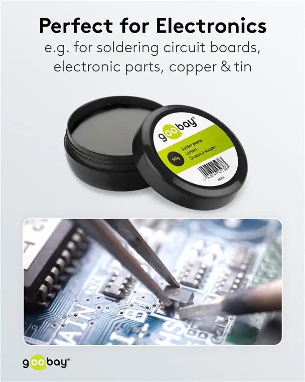 Pasta de lipit 50g din clorura de zinc pentru lipire componente electronice 45238 Goobay – IoElectronice.ro [5]