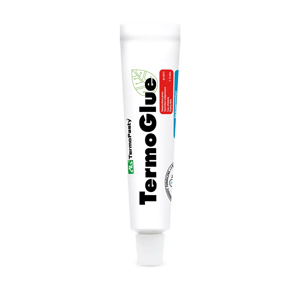 Scule mentenanta - Pasta Termoglue 10 grame 0.9W/mK adeziv conductor termic AG TermoPasty pentru transfer termic eficient