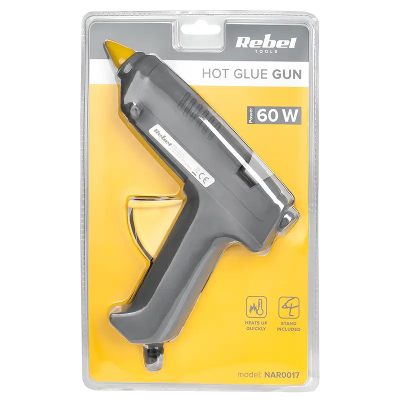 Pistol de lipit 60W 11mm Rebel NAR0017 pentru lipit plastic, brand Kemot, garanție 24 luni persoane fizice [1]