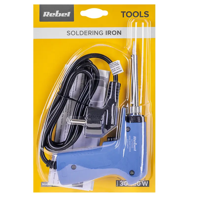 Pistol letcon REBEL 30-130W rezistență ceramică 230VAC pentru lipit și reparat electronice [2]