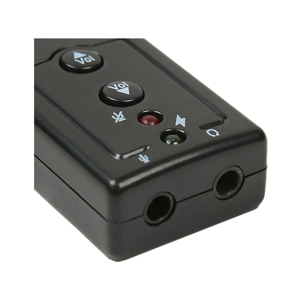 Placa de sunet USB 2.0 2x 3.5 mm stereo Jack 7.1 virtual [3]