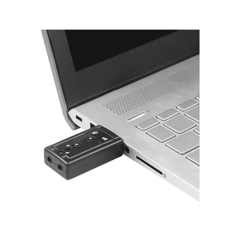 Placa de sunet USB 2.0 2x 3.5 mm stereo Jack 7.1 virtual [5]