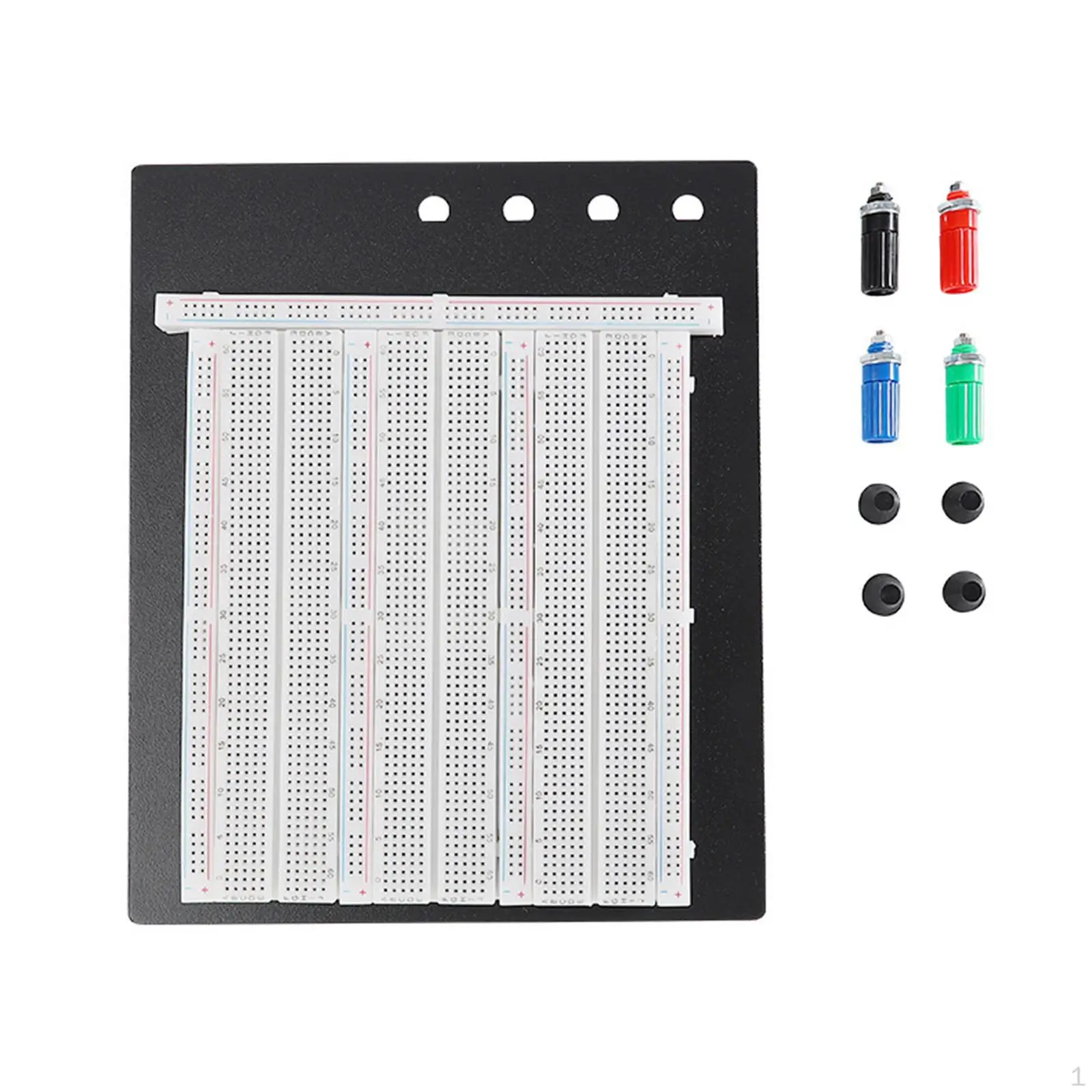 Scule mentenanta - Placa test Breadboard OEM 2390 puncte conectare 20-29AWG 300V/3-5A pentru proiecte electronice