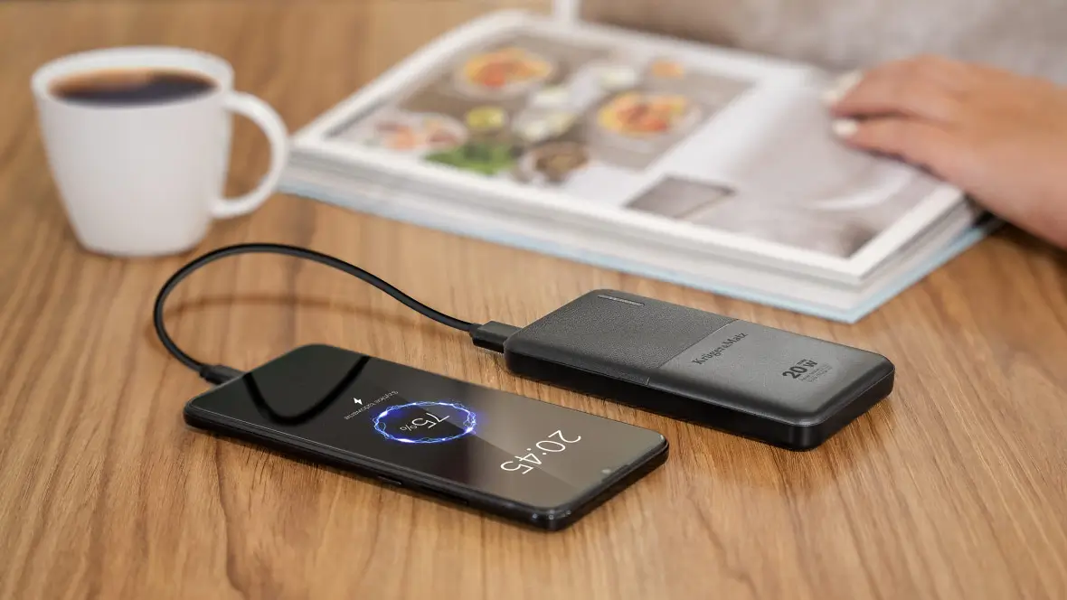 Power Bank 10000mAh Li-Poly QC3.0/PD USB TYPE C 20W KM0904 [4]