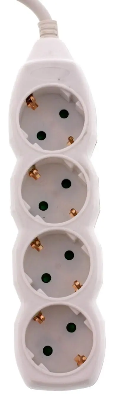 Prelungitor Well 4 prize 1.5m cablu 3x1.5mmp 3500W 16A alb EXTS-4S1.5M/02-WL – IoElectronice.ro [2]