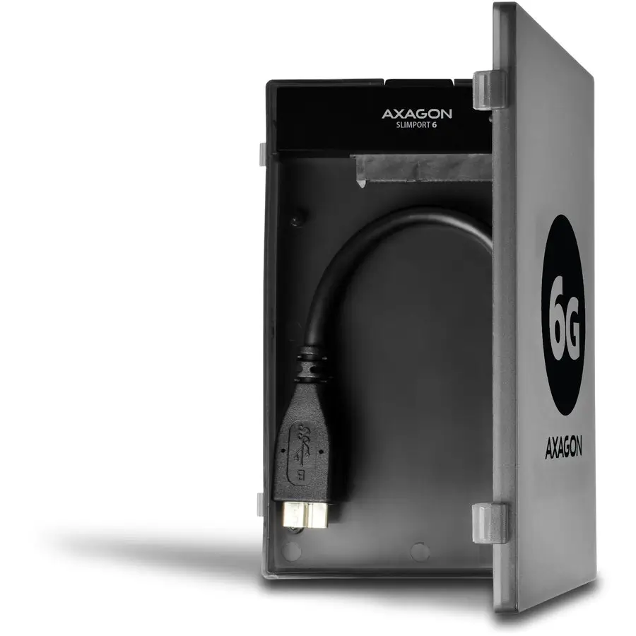 Rack extern USB 3.0 SATA 6G UASP HDD 2.5" AXAGON ADSA-1S6 negru [4]