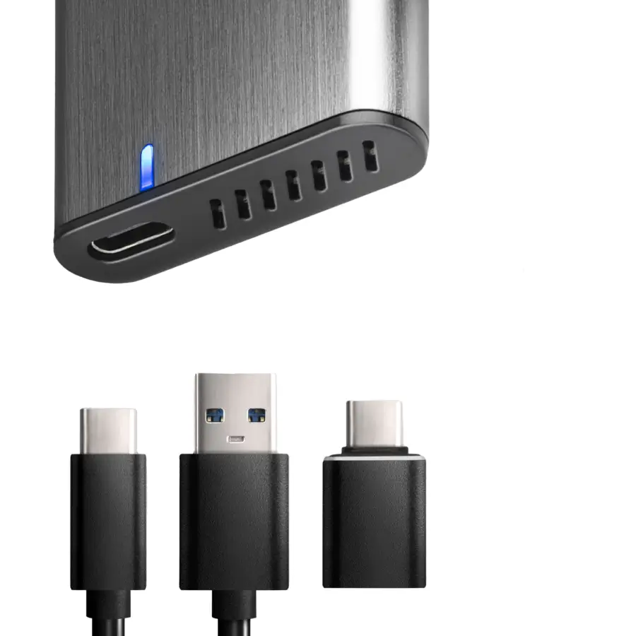 Rack Extern AXAGON EEM2-SG2 USB-C 3.2 M.2 NVMe gri – IoElectronice.ro [4]