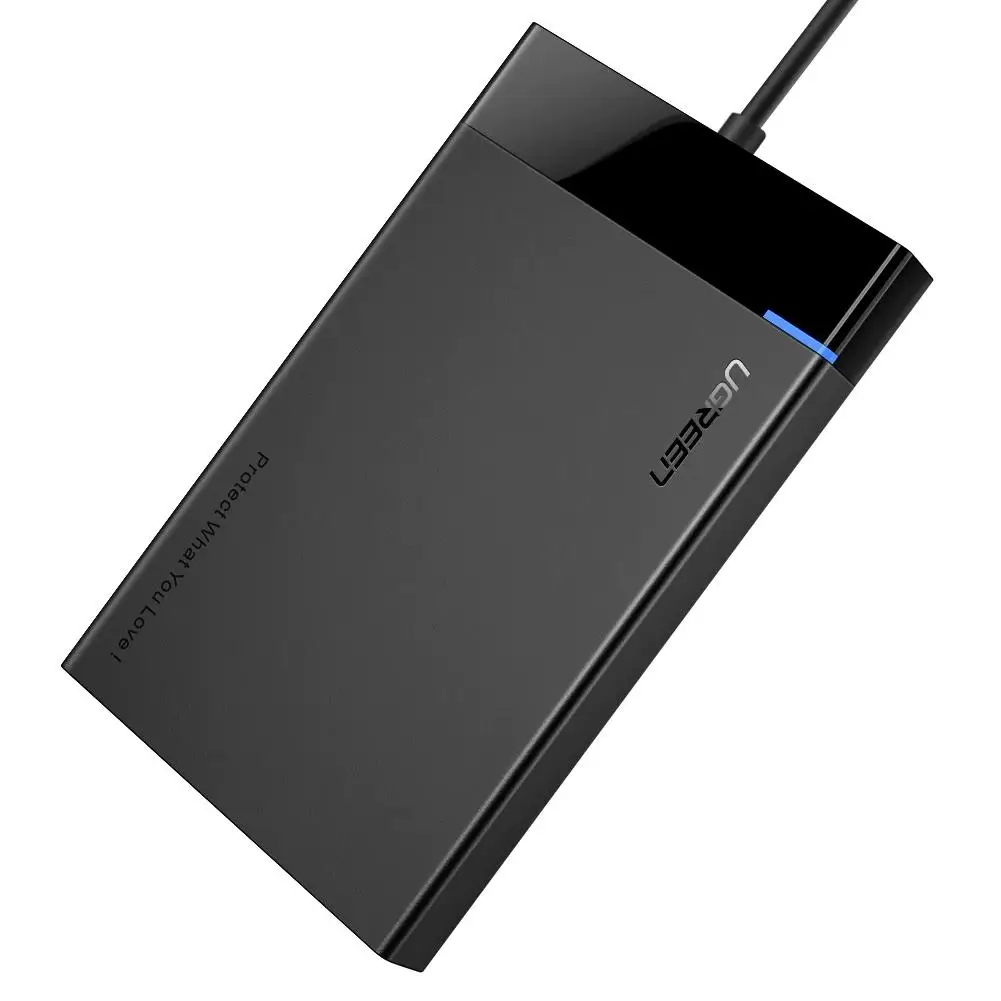 Computer-laptop - RACK extern HDD/SSD SATA 2.5" Ugreen US221, conectare USB 3.0, max. 5Gbps, gri, model 30847