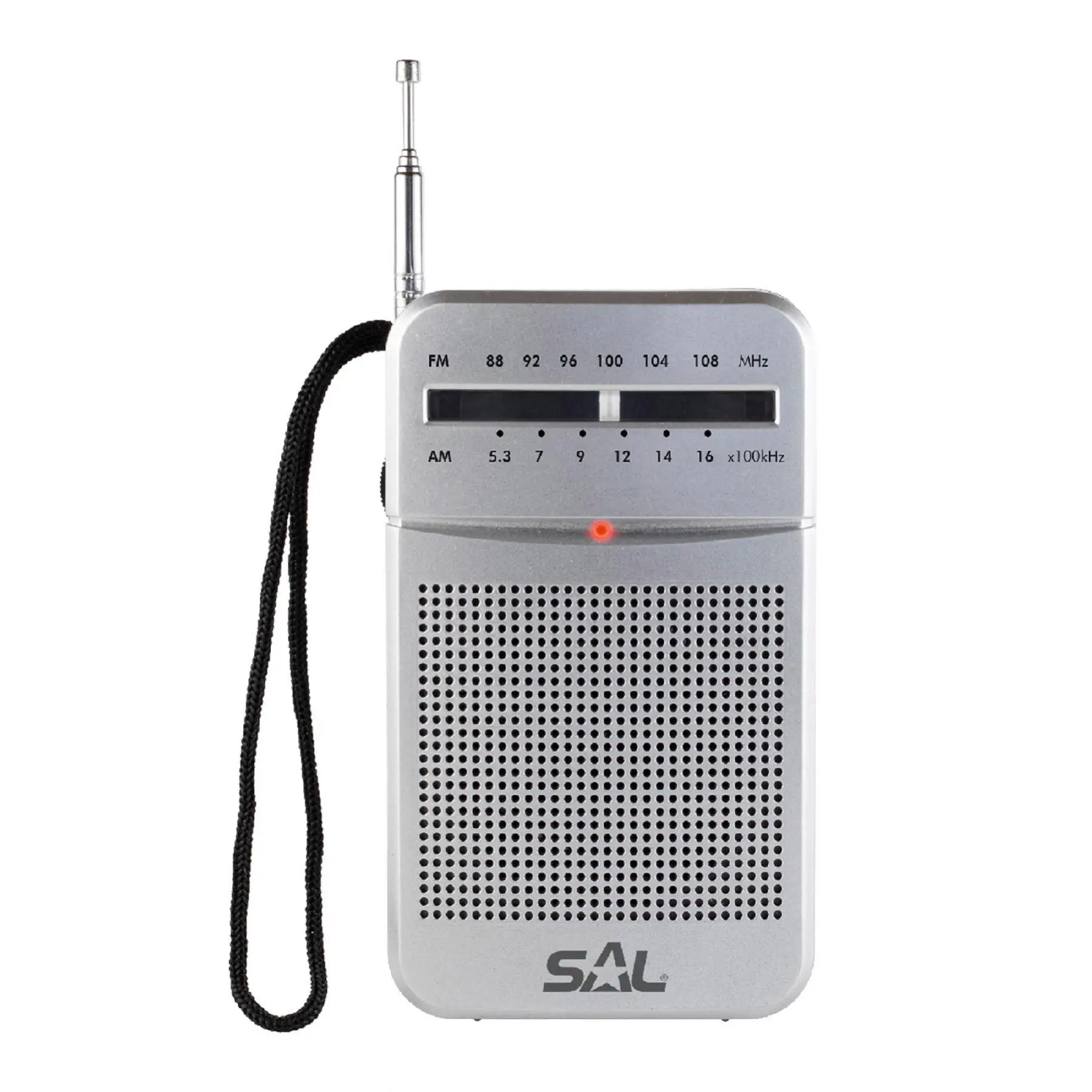 Radio portabil 2 benzi AM-FM 2x AA argintiu SAL RPC 4 [3]