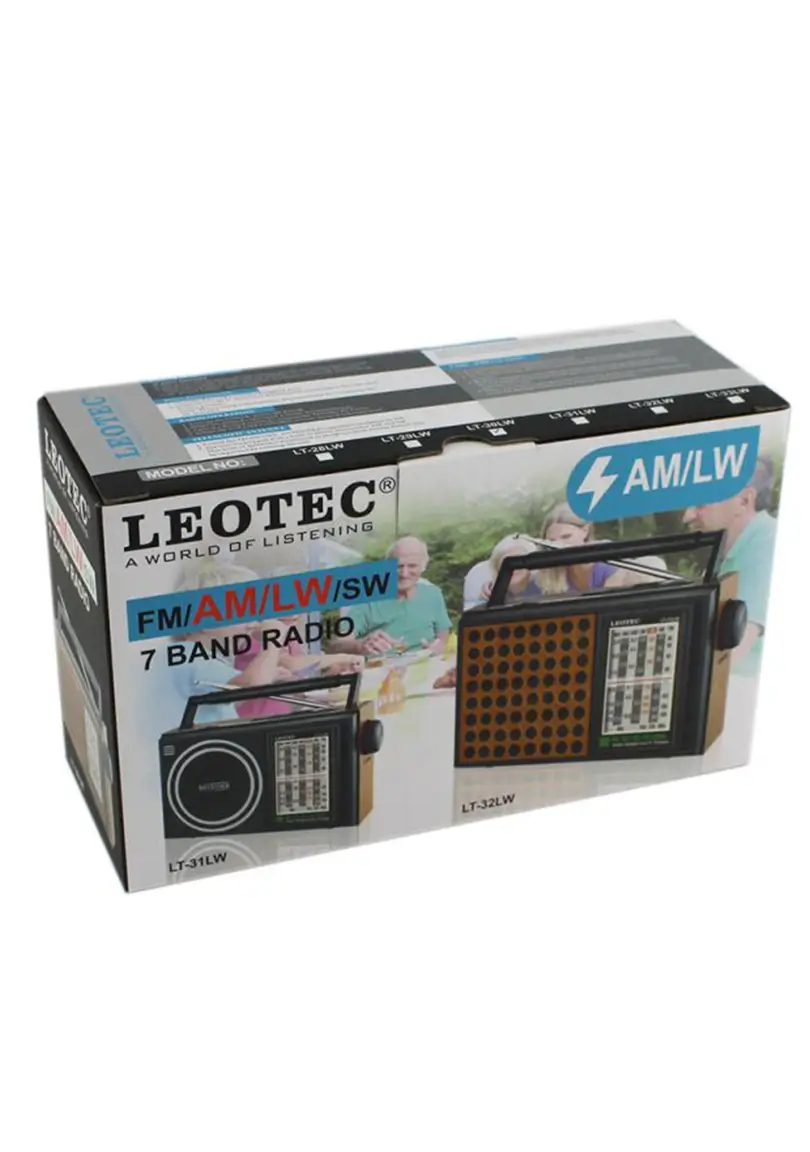 Radio portabil 7 benzi Retro elegant aspect lemn LEOTEC LT-33LW (691) – IoElectronice.ro [2]