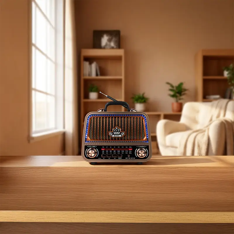 Radio portabil analog AM/FM/SW 5W Kruger&Matz KM0833, dimensiuni 185x77.5x150mm, ideal pentru utilizare în aer liber [5]
