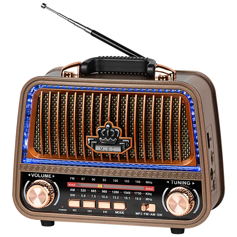 Radiouri MP3 MP4 - Radio portabil analog AM/FM/SW 5W Kruger&Matz KM0833, dimensiuni 185x77.5x150mm, ideal pentru utilizare în aer liber