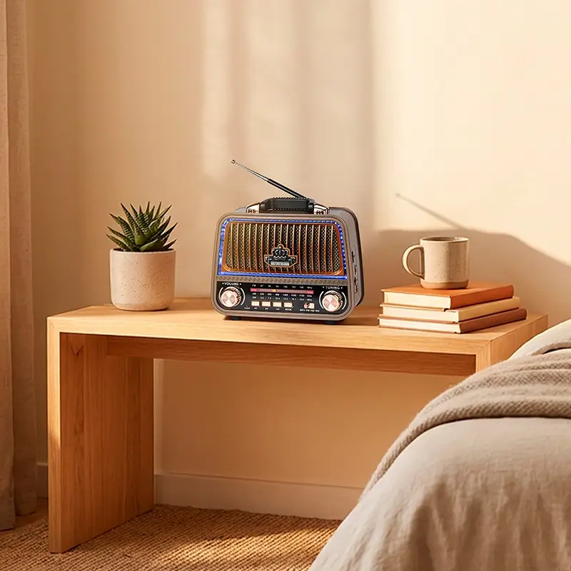 Radio portabil analog AM/FM/SW 5W Kruger&Matz KM0833, dimensiuni 185x77.5x150mm, ideal pentru utilizare în aer liber [6]