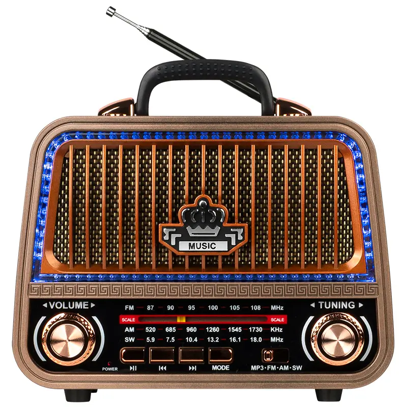 Radio portabil analog AM/FM/SW 5W Kruger&Matz KM0833, dimensiuni 185x77.5x150mm, ideal pentru utilizare în aer liber [1]