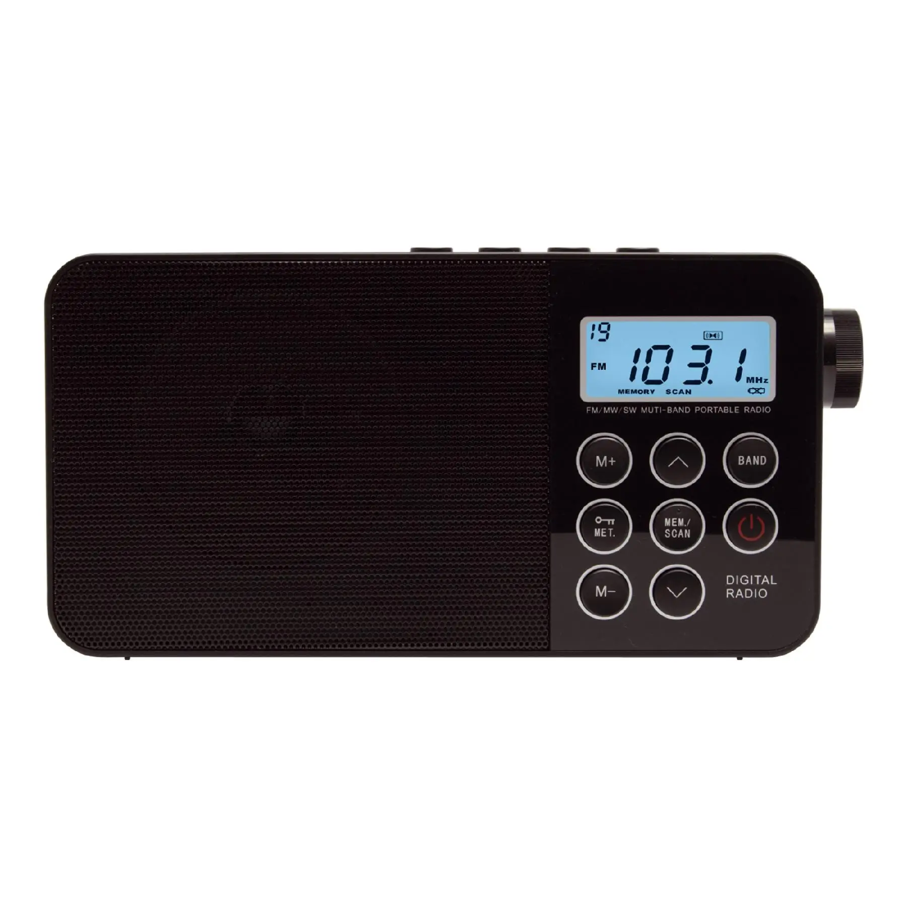 Radiouri MP3 MP4 - Radio portabil digital AM-FM-SW cu ecran LCD SAL RPR 3LCD – IoElectronice.ro