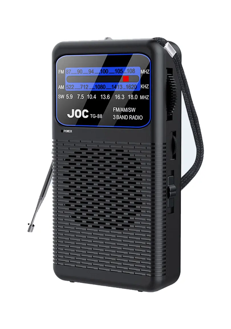 Radiouri MP3 MP4 - Radio portabil JOC TG-88 FM/AM/SW 3W cu acumulator (690) – IoElectronice.ro
