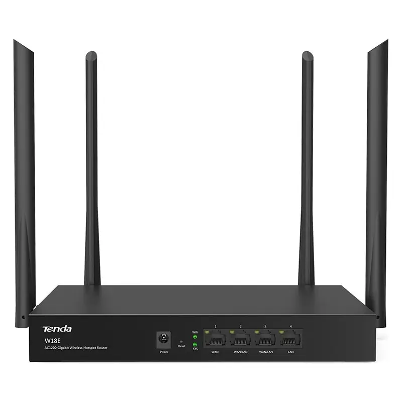 Router Tenda W18E wireless HOTSPOT Dual Band 5G Gigabit 1000Mbps 4 antene [3]