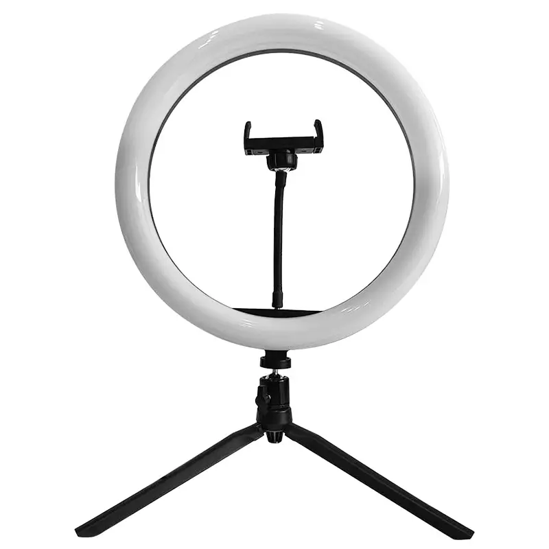Telefoane-tablete - Selfie LED 7W 3200-5500K Ring Light 10" 3in1 cu alimentare USB V-tac SKU-23048 - IoElectronice.ro