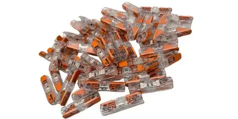 Conectica - Set 10 conectori WAGO imbinare in linie cu parghie 0.2-4mm2 24-12AWG 221-2411-10 – IoElectronice.ro