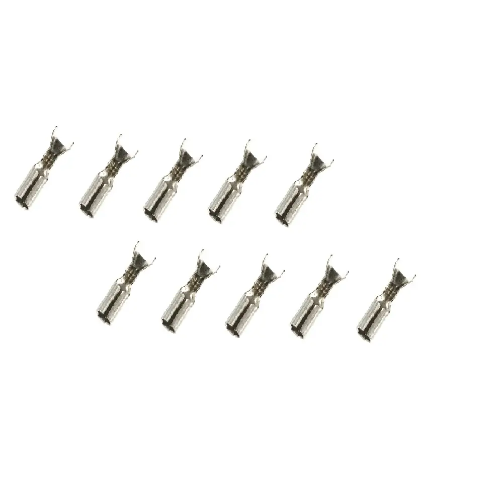 Mufe papuci - Set 10 papuci electrici mama 2.8x0.5mm cositoriti pentru cablu 0.5-1mm2 Somogyi Electronic KSH 2,8-0,5/Sn-10
