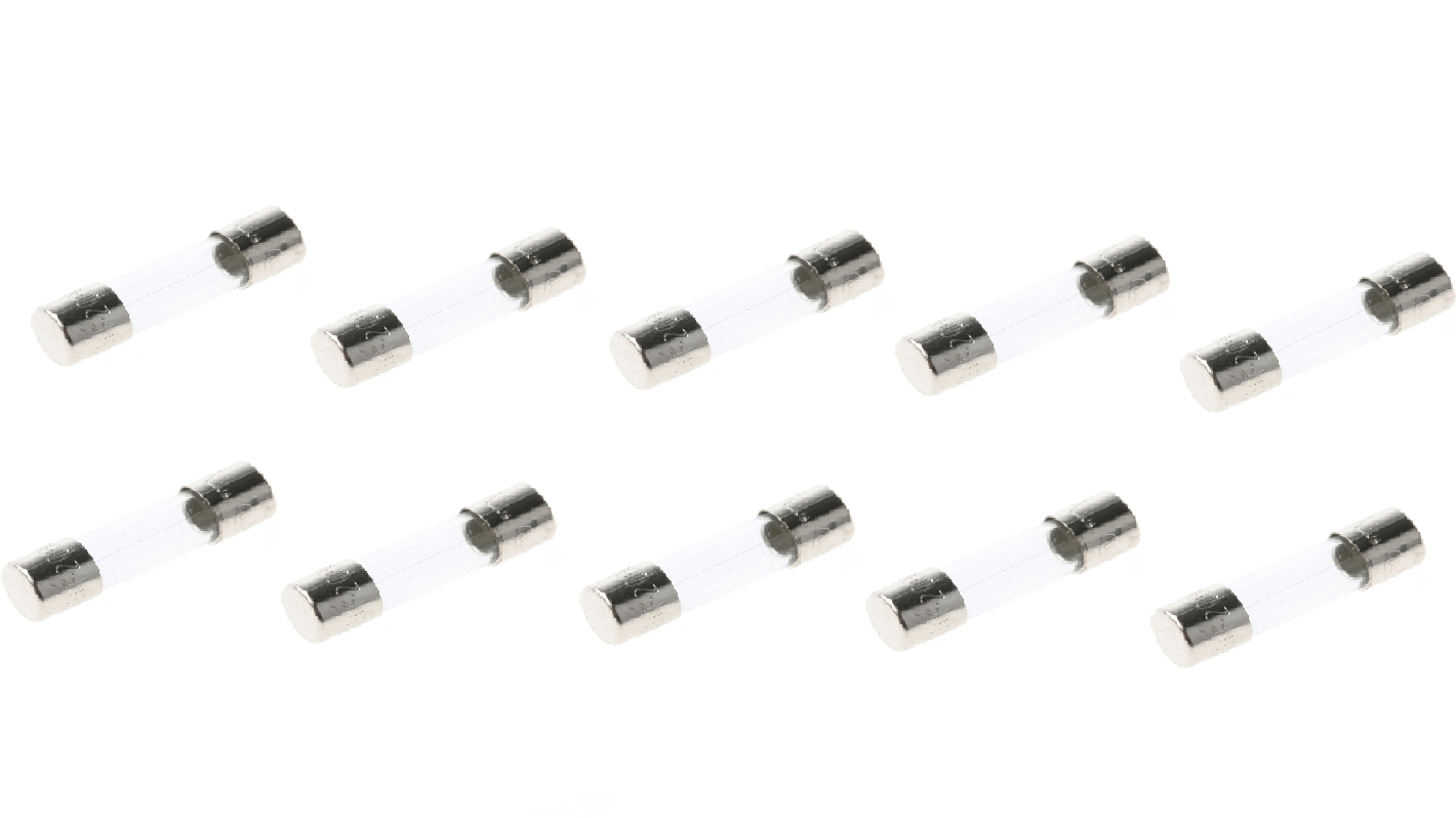 Sigurante fuzibile - Set 10 siguranțe fuzibile T6.3A 250VAC cilindrice sticlă 5x20mm SCHURTER lentă temporizată