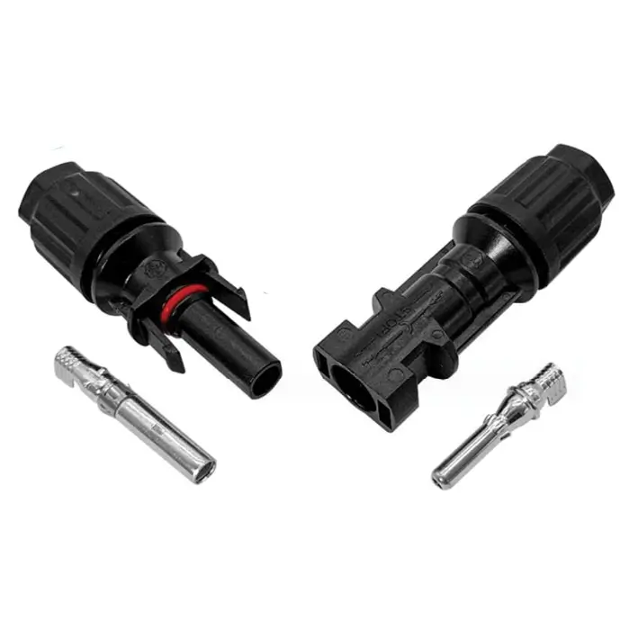 Mufe AC-DC - Set 2 conectori SOLAR MC4-6MM mama+tata