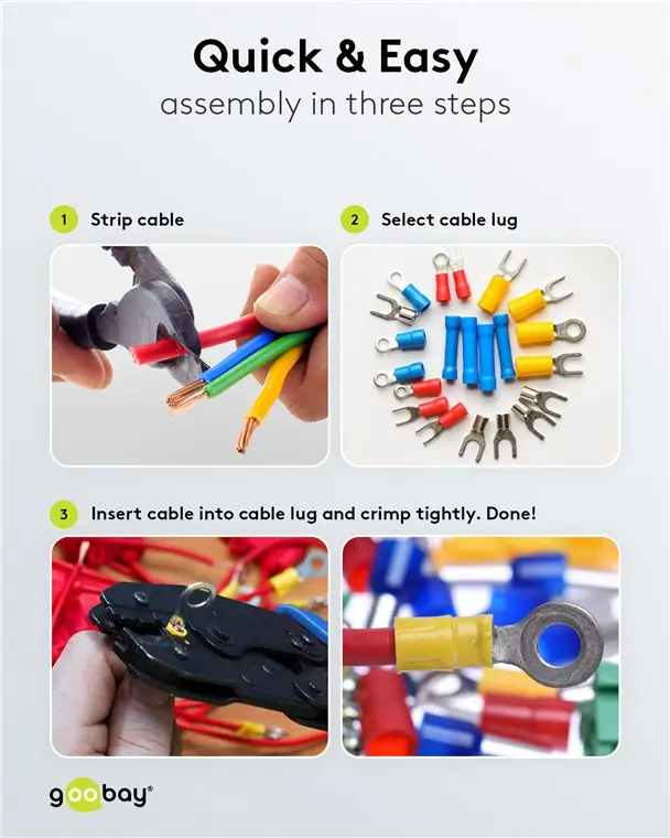 Set 20 papuci conectori mama albastru 6.4x0.8mm Goobay 17004-20 – IoElectronice.ro [5]