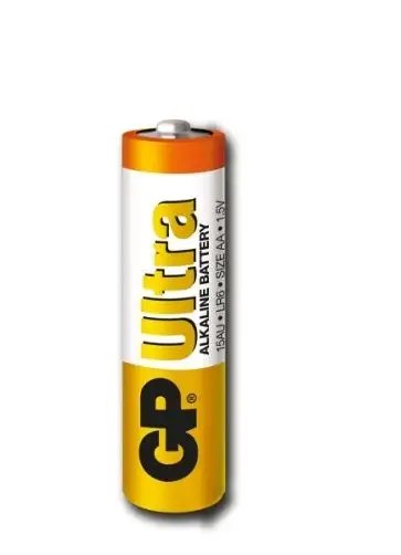 Set 4 baterii alkaline Ultra GP R6 AA GP15AUETA21-2GSBC4 [2]