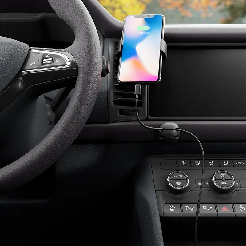 Set 6 organizatoare cabluri cu adeziv negre MK5541 deleyCON – IoElectronice.ro [5]