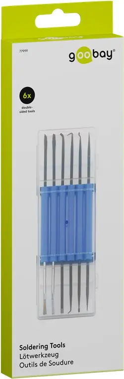 Set 6 unelte speciale pentru lipirea pe electronice si placi de circuit Goobay 77999 [5]