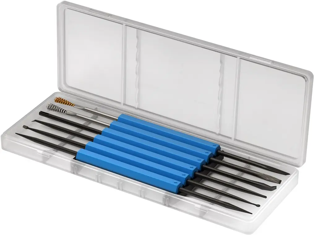 Scule mentenanta - Set 6 unelte speciale pentru lipirea pe electronice si placi de circuit Goobay 77999