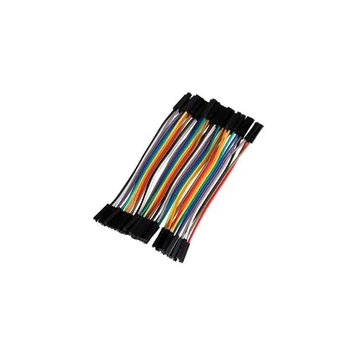 Scule mentenanta - Set cabluri breadboard 2.54mm mama-mama 40 pini 10cm GBC ADZ000330