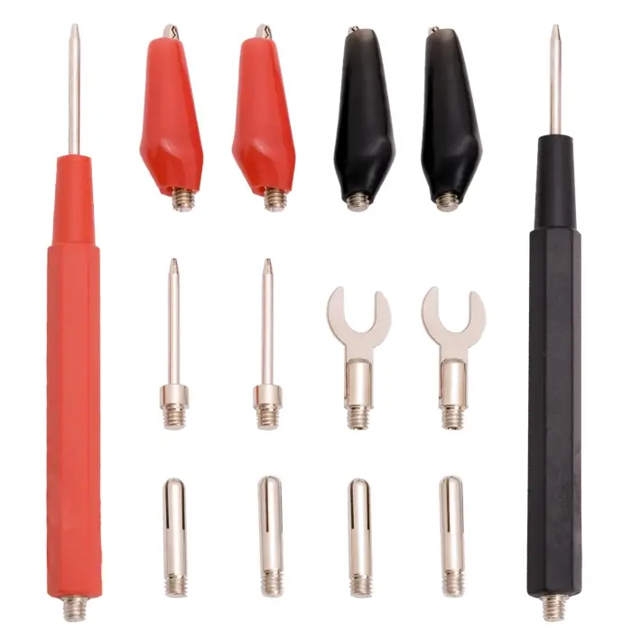 Accesorii multimetre - Set cabluri de măsurare 92cm cu banane și accesorii rapide Maxwell