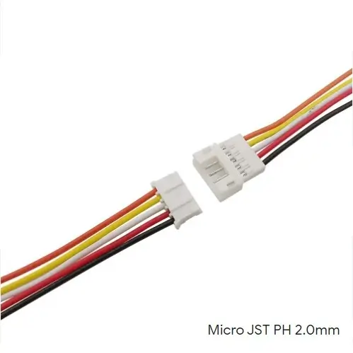 Mufe AC-DC - Set cabluri JST pas 2.0 7 pini mama si tata – IoElectronice.ro