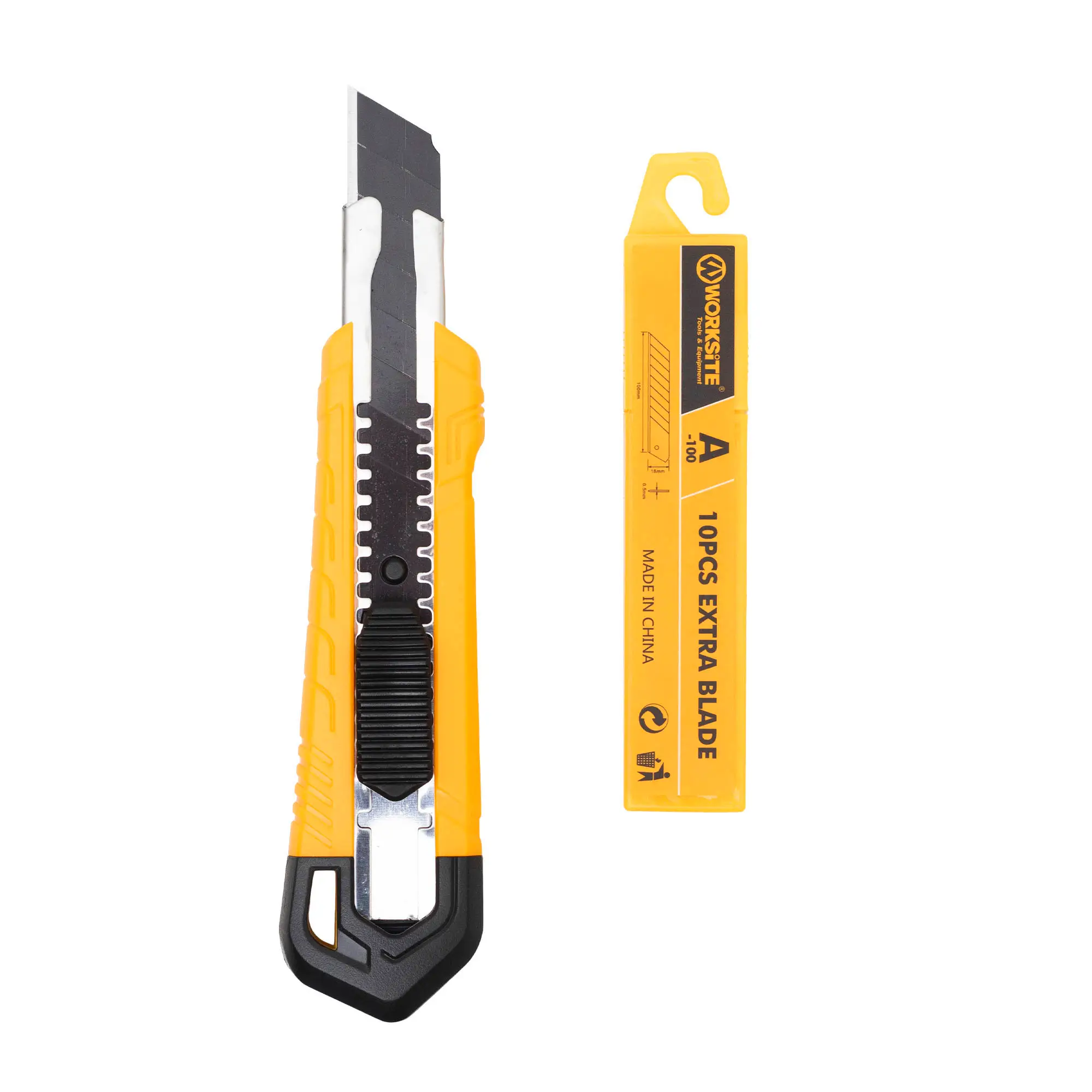 Cuttere-lame - Set de cutter Worksite WT6079 cu 10 lame de rezervă – IoElectronice.ro