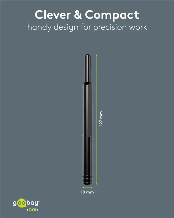 Set șurubelnițe 24 biți 28mm oțel S2 Goobay 77836 [3]