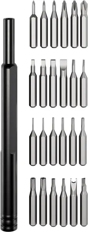 Set șurubelnițe 24 biți 28mm oțel S2 Goobay 77836 [2]