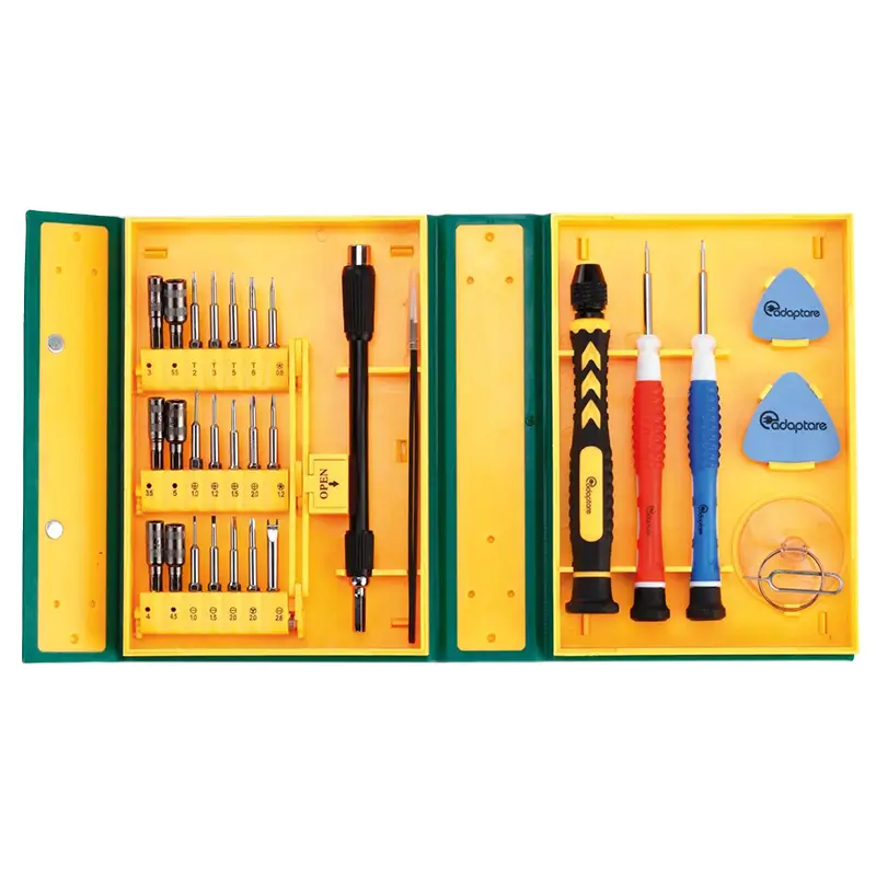 Set Surubelnite pentru Reparatii Telefoane GSM - 30 Bucăți AD-96141, Kit Profesionist pentru Reparatii Smartphone [1]