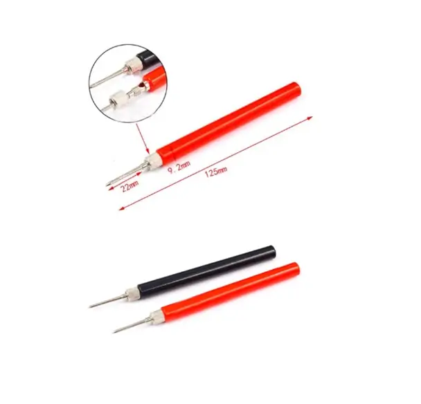 Accesorii multimetre - Set tester multimetru roșu și negru fără cablu TESTER5-MULTIMET